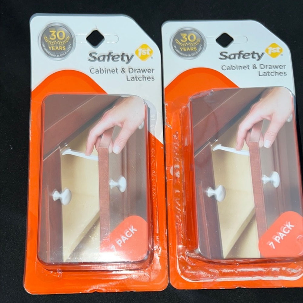 Safety 1st Cabinet & Drawer Latches 2-packs